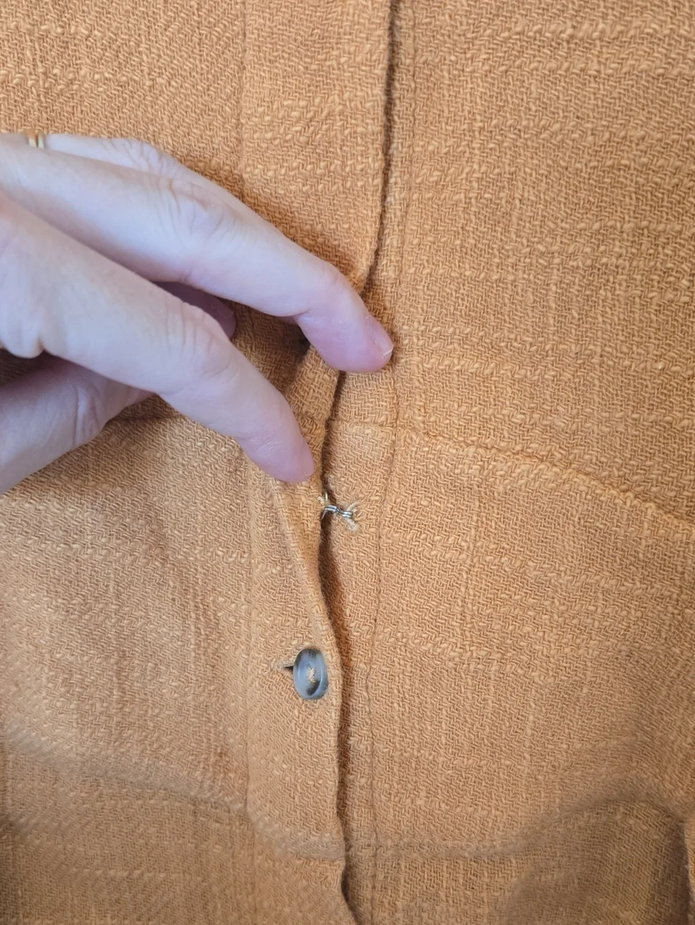 Free People Button Down Tie Dress